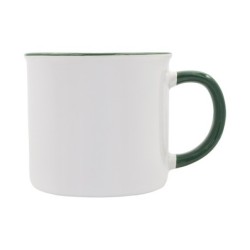 Ars-Becher mit Sublimationsbeschichtung 400ml - Dunkelgrün