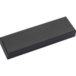 Kugelschreiber aus Metall mit silbernem Oberteil - Schwarz
