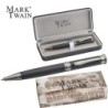Mark Twain Kugelschreiber aus Metall - Schwarz