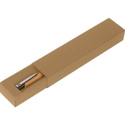 Verpackung für einen Kugelschreiber  - Beige