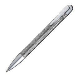 Kugelschreiber aus Metall - Silbergrau