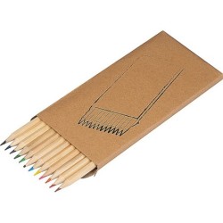 12 teiliges Bunststiftset - Beige