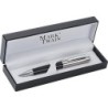 Mark Twain Kugelschreiber in Geschenkbox  - Schwarz