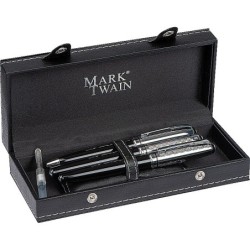 Mark Twain Schreibset - Schwarz