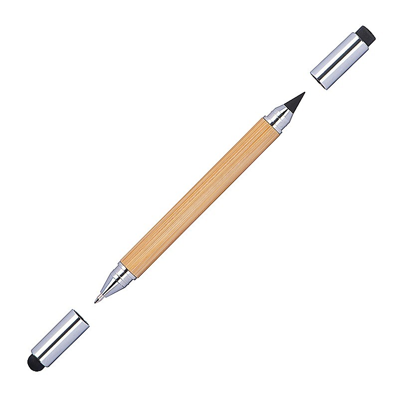 2in1 Kugelschreiber und endlos Mine  - Beige