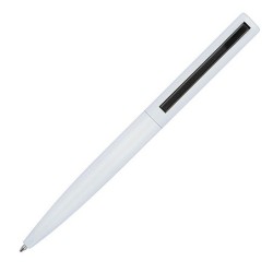 Kugelschreiber aus reyceltem Aluminium  - Weiß