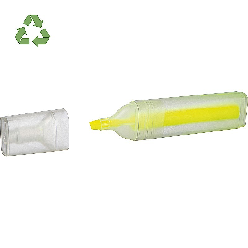 RPET Textmarker - Gelb