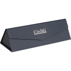 CrisMa Kugelschreiber aus Edelstahl - Schwarz