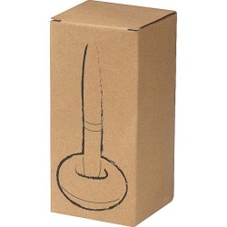 Metall Kugelschreiber mit magnetischer Basis - Silbergrau