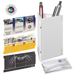 Faltbarer Stiftehalter - Weiß