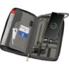 Reisemappe mit integrierter Powerbank 4.000 mAh - Silbergrau
