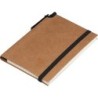 Kleines Notizbuch mit umweltfreundlichem Umschlag - Braun
