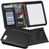 A5 Schreibmappe aus Kunstleder - Schwarz