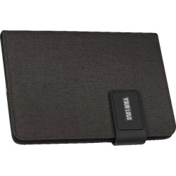 A5 Schreibmappe mit integrierter Powerbank (4.000 mAh) und LED - Weiß