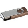USB Stick aus dunklem Holz 4GB - Braun