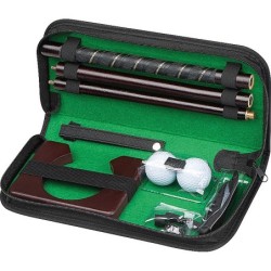 Büro Golfset mit Holzputter - Schwarz