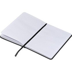 Notizbuch mit Steckfach A5 - Schwarz