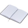 Notizbuch mit Steckfach A6 - Silbergrau