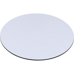 Rundes Mousepad - Weiß