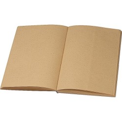 A5 Notizbuch Kork - Schwarz