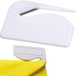 Brieföffner mit Metallklinge - Weiß