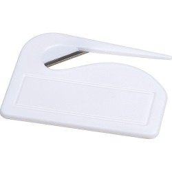 Brieföffner mit Metallklinge - Weiß