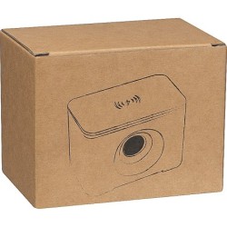 Bluetooth Lautsprecher mit integriertem Wireless Charger  - Silbergrau