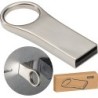 USB Stick aus Metall 4GB - Silbergrau