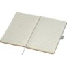 A5 Notizbuch aus Kork und Filz  - Silbergrau