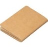 B7 Notizbuch aus recyceltem Papier - Beige