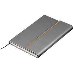 CrisMa Set aus Leder Notizbuch und Kugelschreiber  - Anthrazit