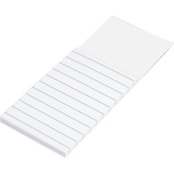 Kühlschrank-Magnet mit Notizzetteln  - Weiß