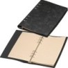 A5 Ringbuch mit PU-Einband  - Schwarz