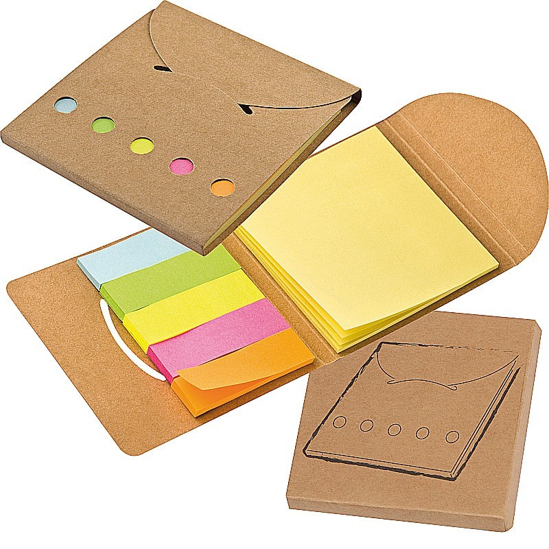 Haftmarkerset im Naturlook - Braun