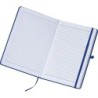 A5 Notizbuch mit linierten Seiten - Blau