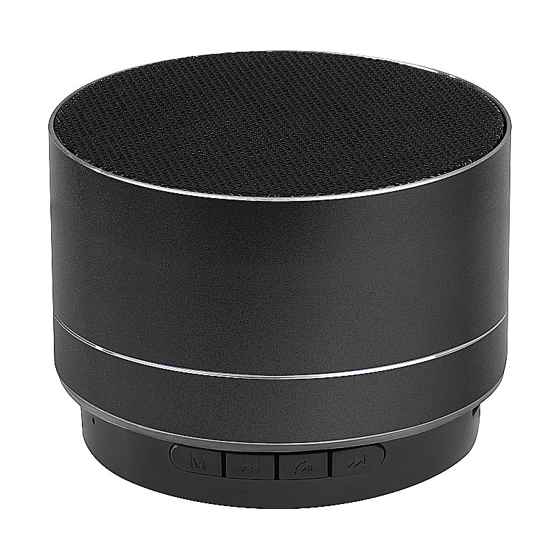Bluetooth Lautsprecher aus Aluminium - Schwarz