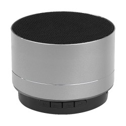 Bluetooth Lautsprecher aus Aluminium - Silbergrau