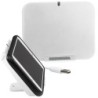 Induktionsladegerät aus Kunststoff mit Handyständer - Weiß