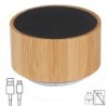 Bluetooth Lautsprecher mit Bambusummantelung - Beige