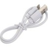 Kabelloses Ladegerät aus Bambus mit 2 USB Hubs - Beige