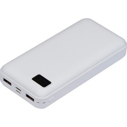 Powerbank 20.000 mAh - Weiß