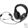 Headset mit Mikrofon - Schwarz