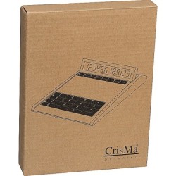 Tischrechner Eigendesign mit 12 Digits aus Kunststoff - Weiß