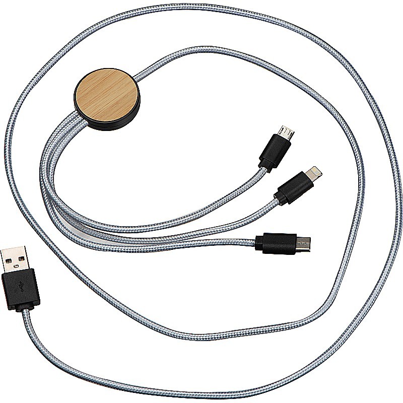 Ladekabel  - Silbergrau