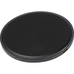 Wireless Charger mit LED Anzeige  - Schwarz