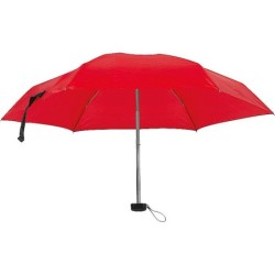 Mini-Regenschirm in einem EVA Etui - Rot