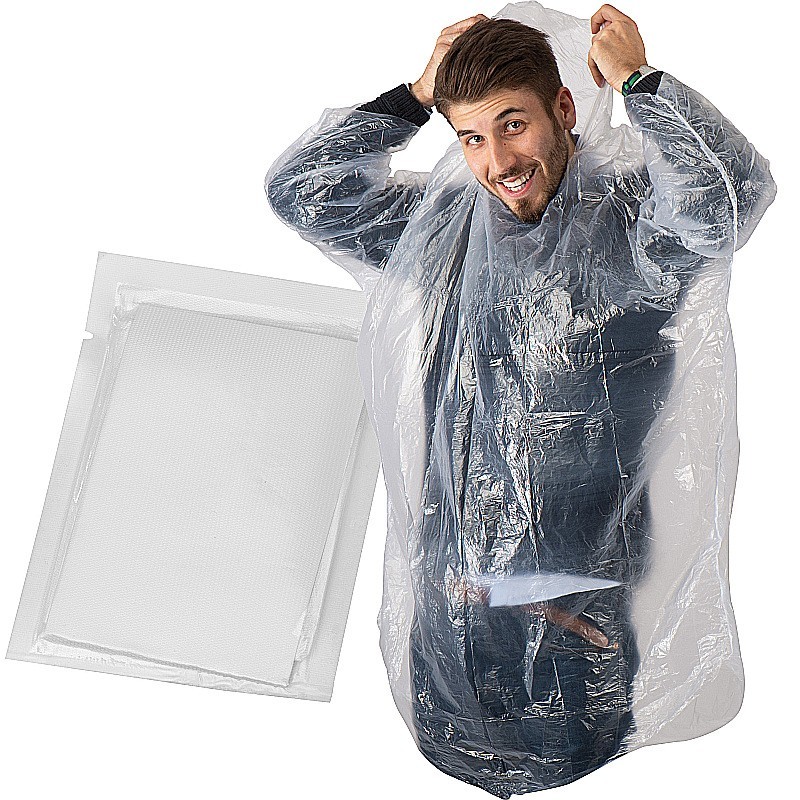 Phthalatefreier transparenter Not-Poncho - Transparent