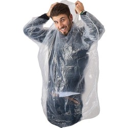 Phthalatefreier transparenter Not-Poncho - Transparent