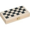 Backgammon - Schach -Dame Spiel - Beige