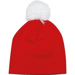 Weihnachtsmütze - Rot